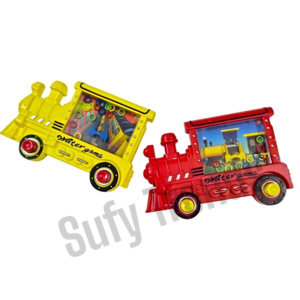 Train Design Water Game Pack of 2 – Fun Handheld Ring Toss Toy Combo for Kids
